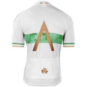 Tenue Cycliste et Cuissard à Bretelles 2018-2019 Aqua Blue Sport Championnats d'Irlande